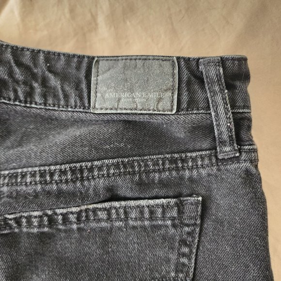 American Eagle Black Jean Skirt - Picture 3 of 6